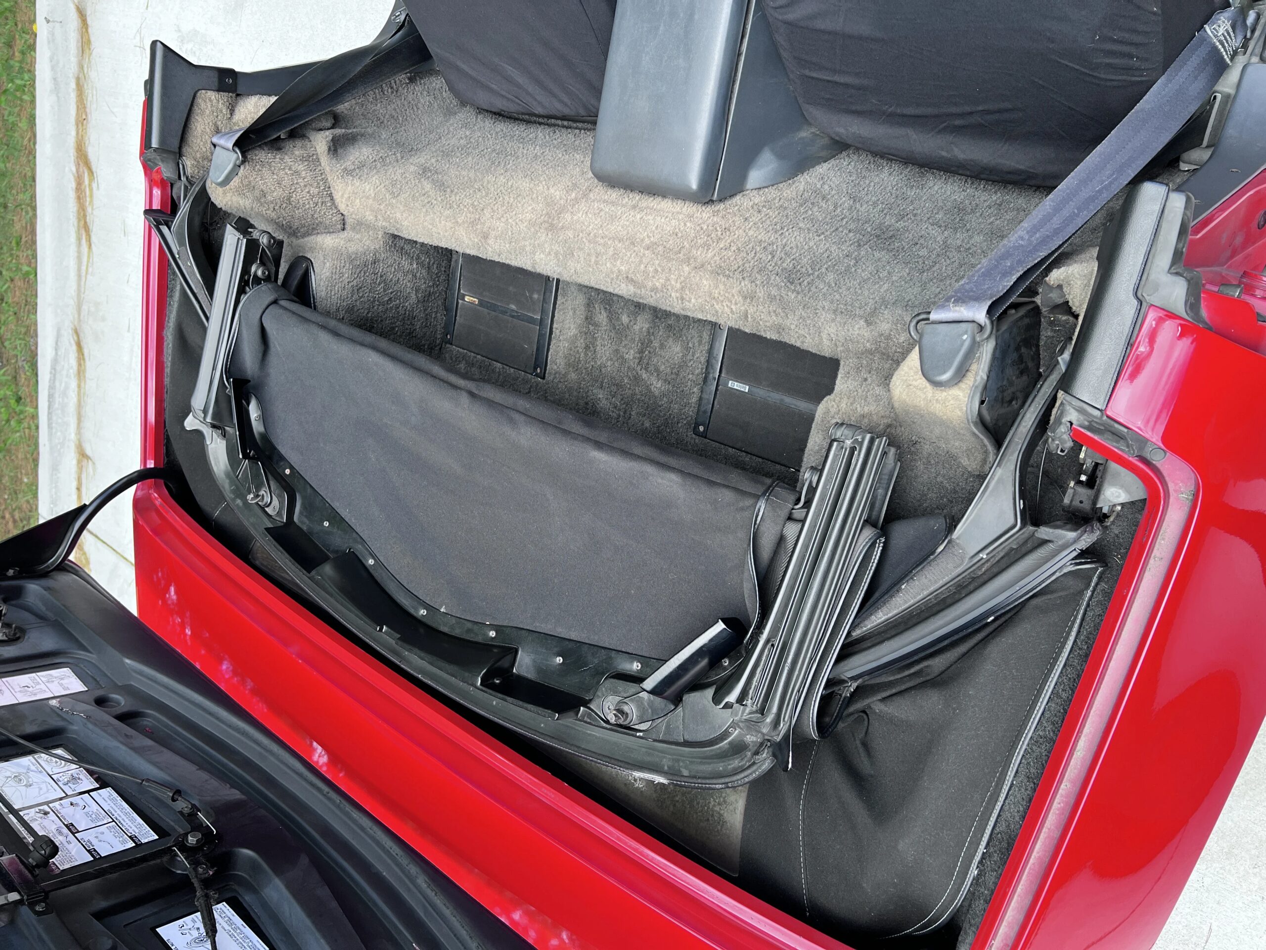 Chevrolet-Corvette-convertible-1986-Red-Black-5