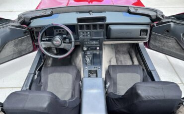 Chevrolet-Corvette-convertible-1986-Red-Black-6