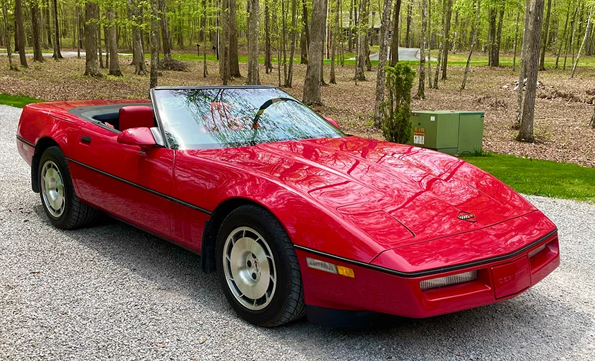 Chevrolet-Corvette-convertible-1986-Red-Red-11