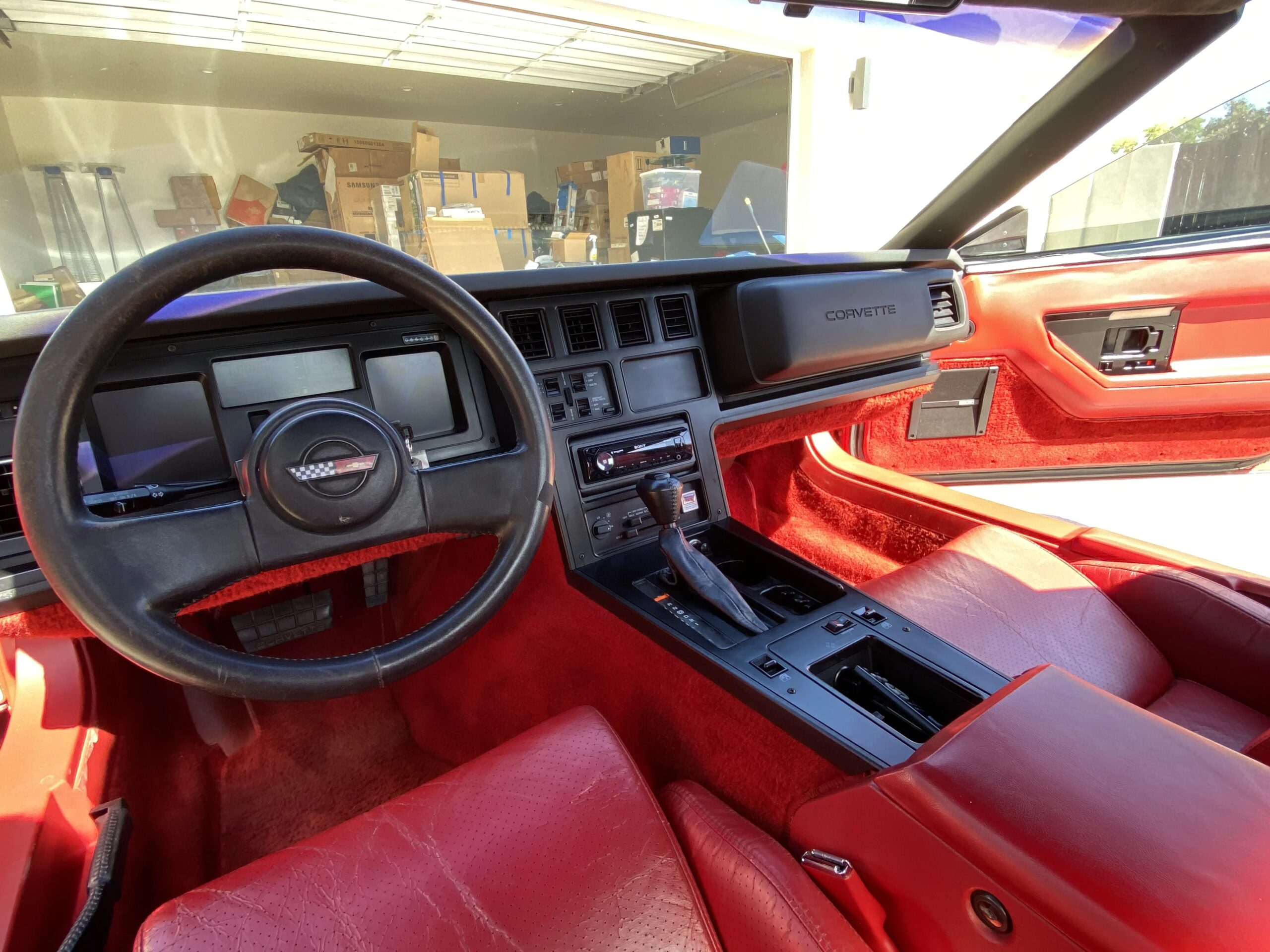 Chevrolet-Corvette-convertible-1986-Red-Red-15