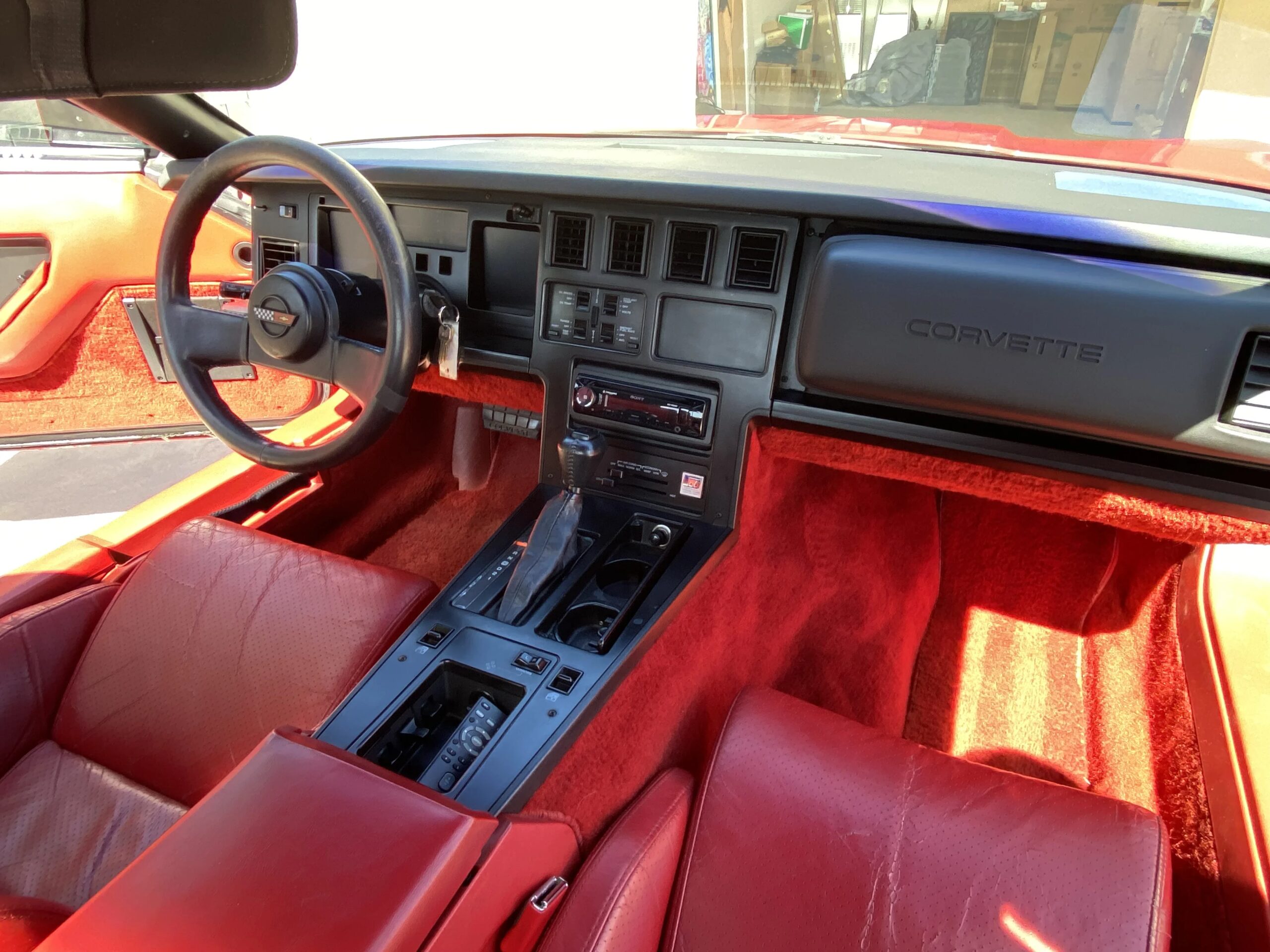 Chevrolet-Corvette-convertible-1986-Red-Red-16