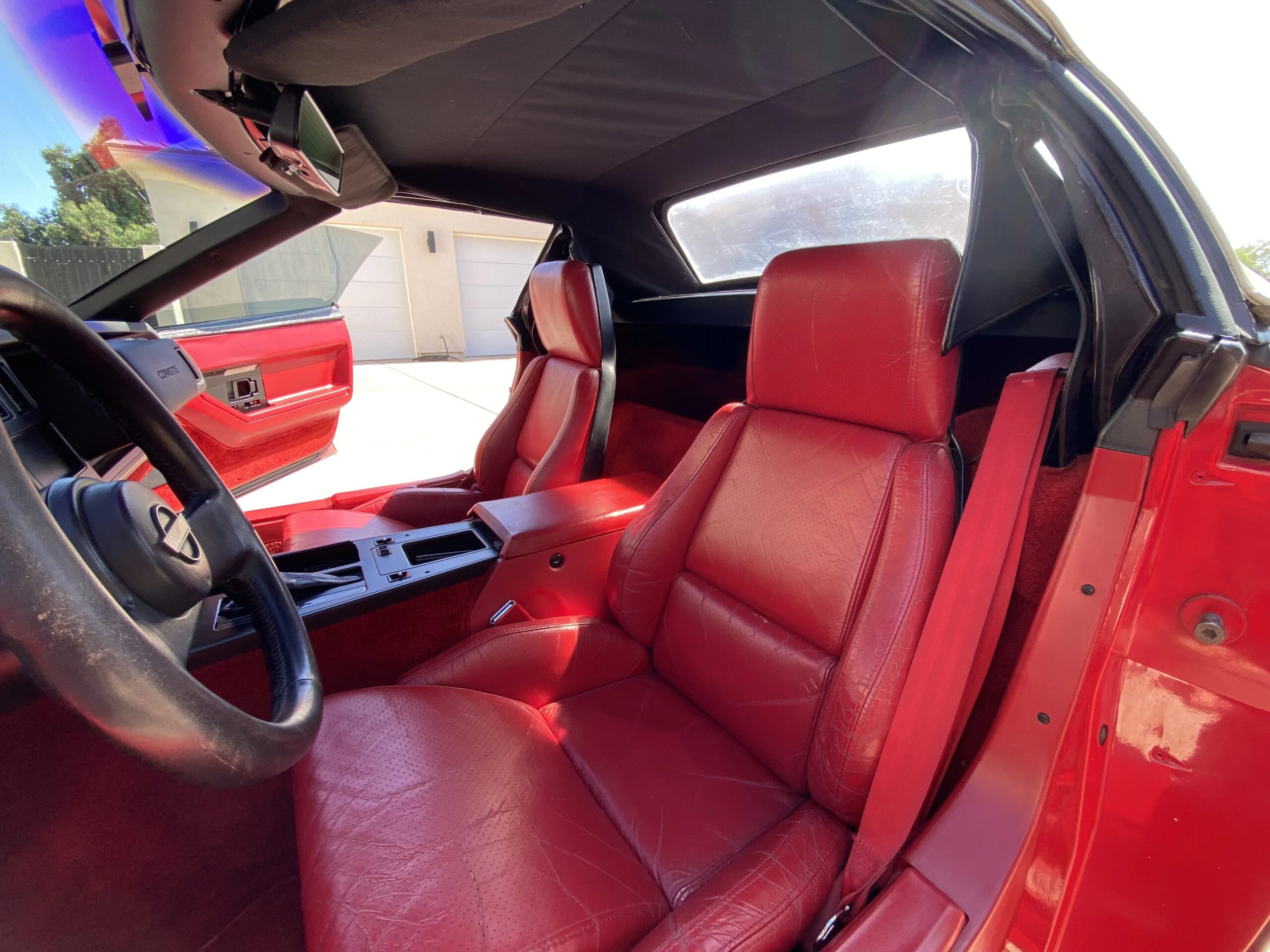 Chevrolet-Corvette-convertible-1986-Red-Red-17