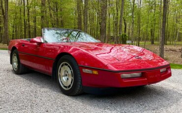 Chevrolet-Corvette-convertible-1986-Red-Red