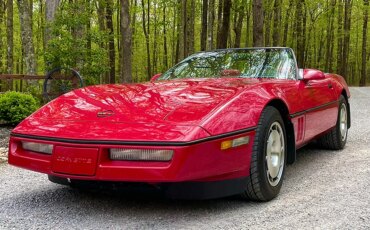 Chevrolet-Corvette-convertible-1986-Red-Red-4