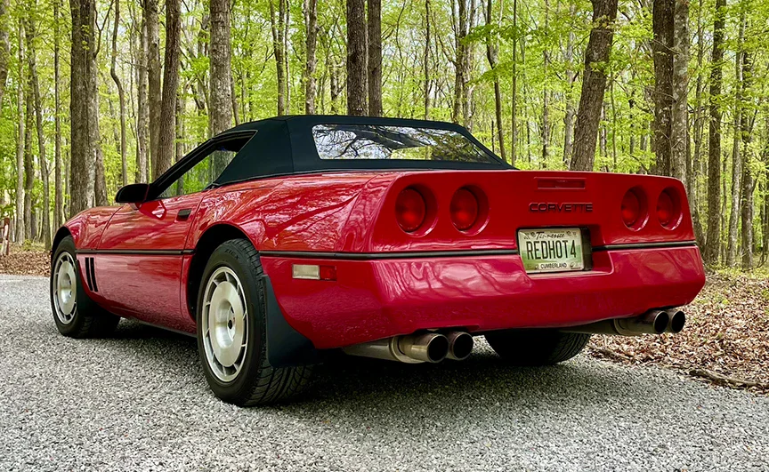Chevrolet-Corvette-convertible-1986-Red-Red-6