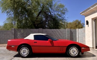 Chevrolet-Corvette-convertible-1986-Red-Red-7