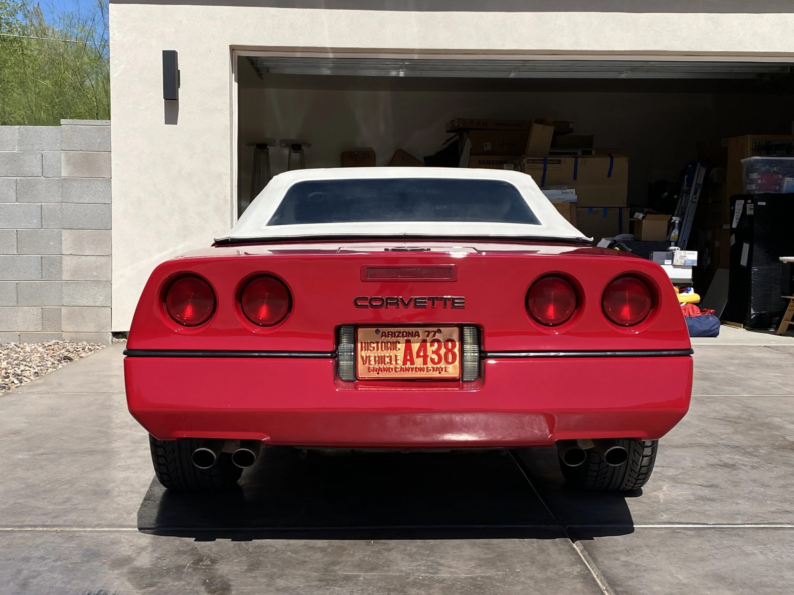 Chevrolet-Corvette-convertible-1986-Red-Red-8