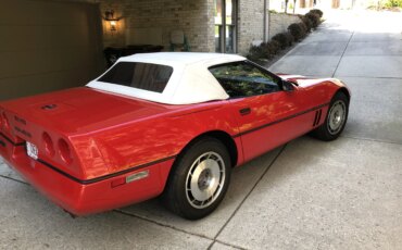 Chevrolet-Corvette-convertible-1987-Red-Red-4