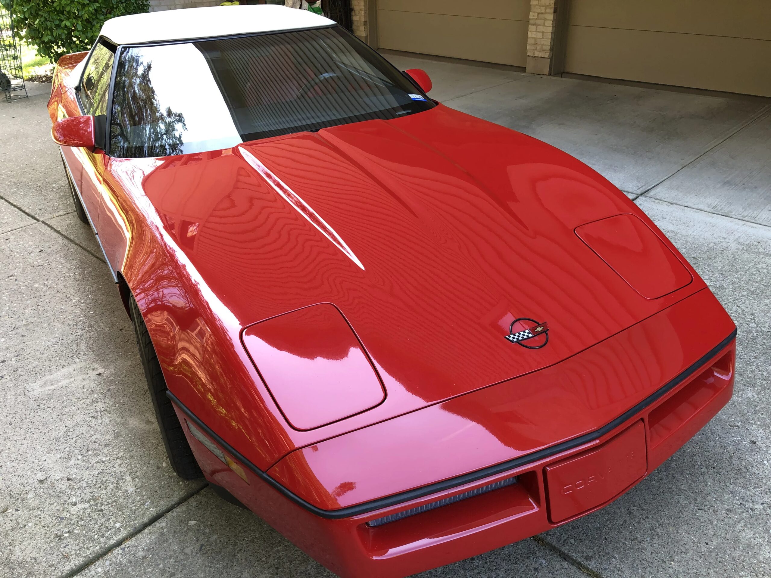 Chevrolet-Corvette-convertible-1987-Red-Red-5