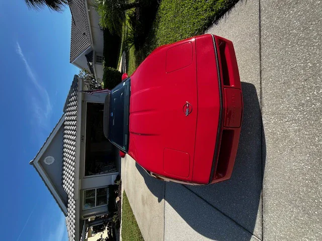 Chevrolet-Corvette-convertible-1988-Red-Black-1
