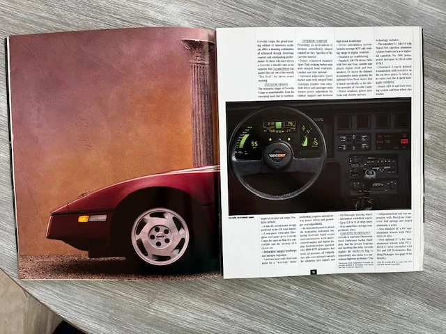 Chevrolet-Corvette-convertible-1988-Red-Black-14