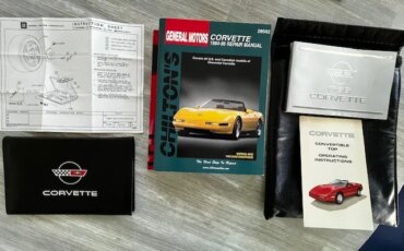 Chevrolet-Corvette-convertible-1988-Red-Black-3