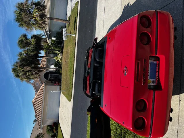 Chevrolet-Corvette-convertible-1988-Red-Black-8