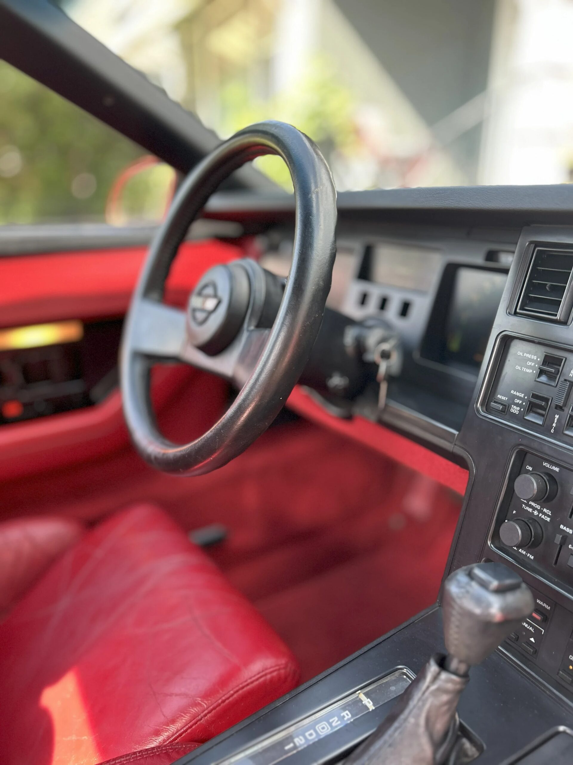 Chevrolet-Corvette-convertible-1989-Red-Red-14