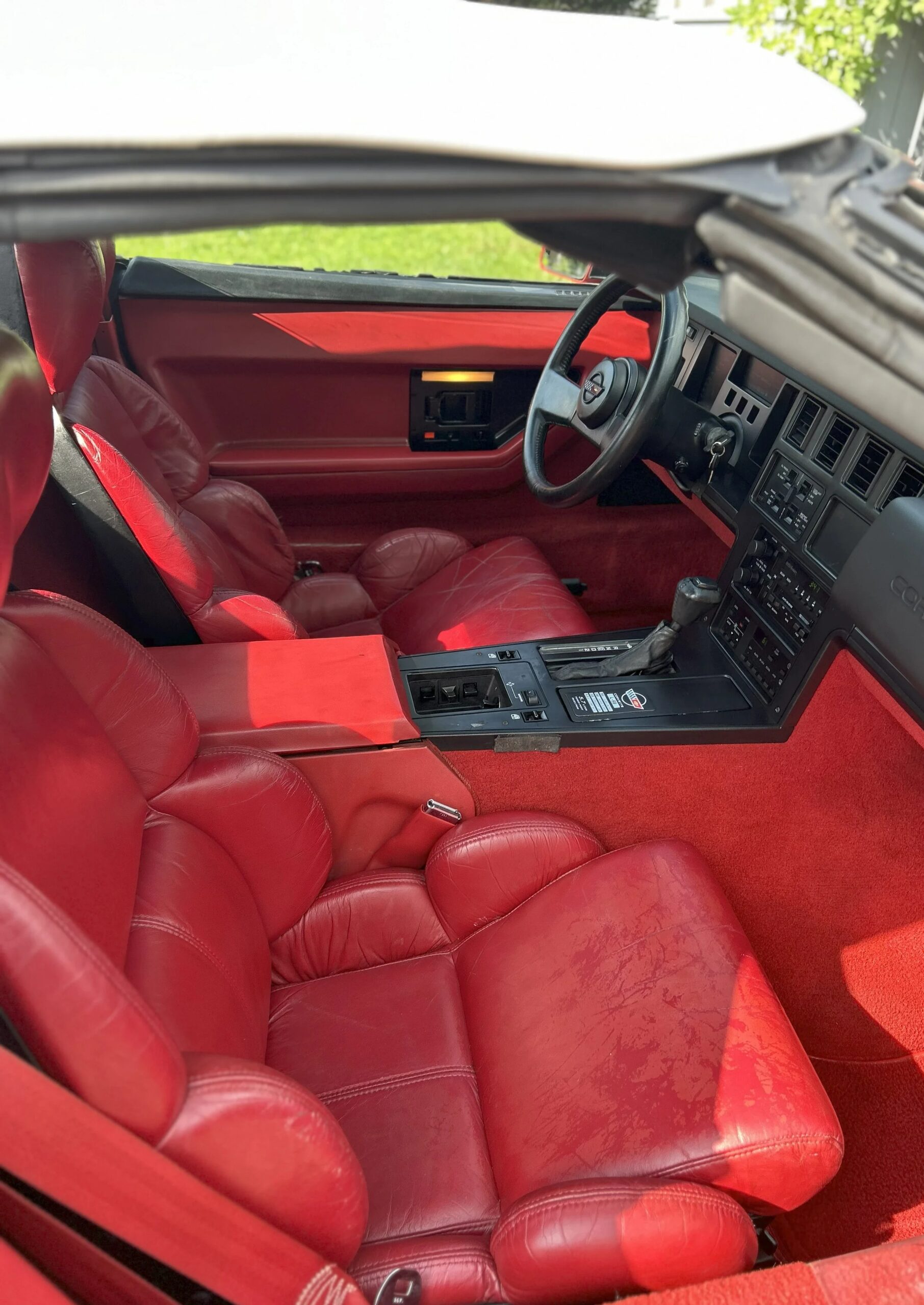 Chevrolet-Corvette-convertible-1989-Red-Red-16