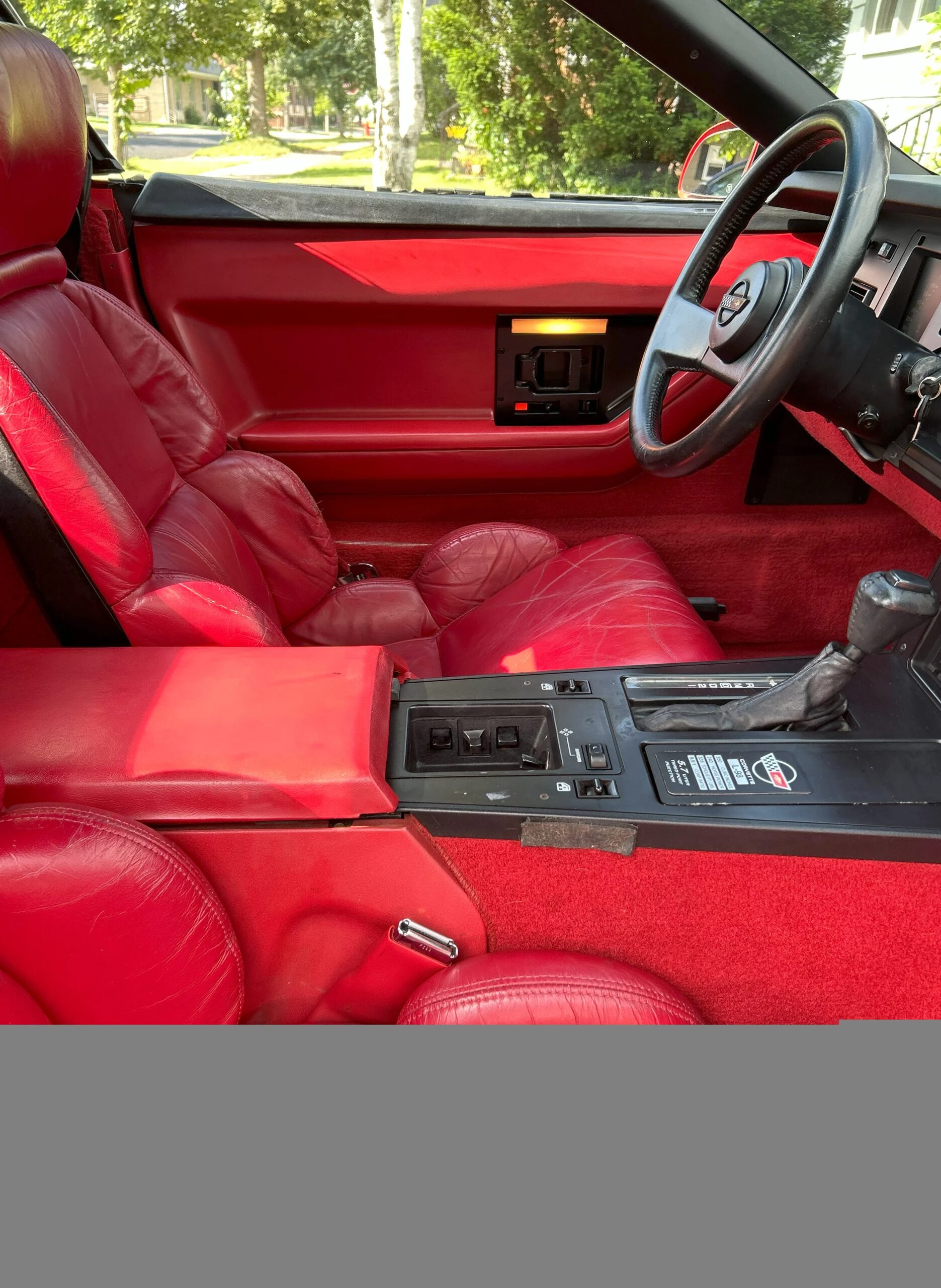 Chevrolet-Corvette-convertible-1989-Red-Red-17