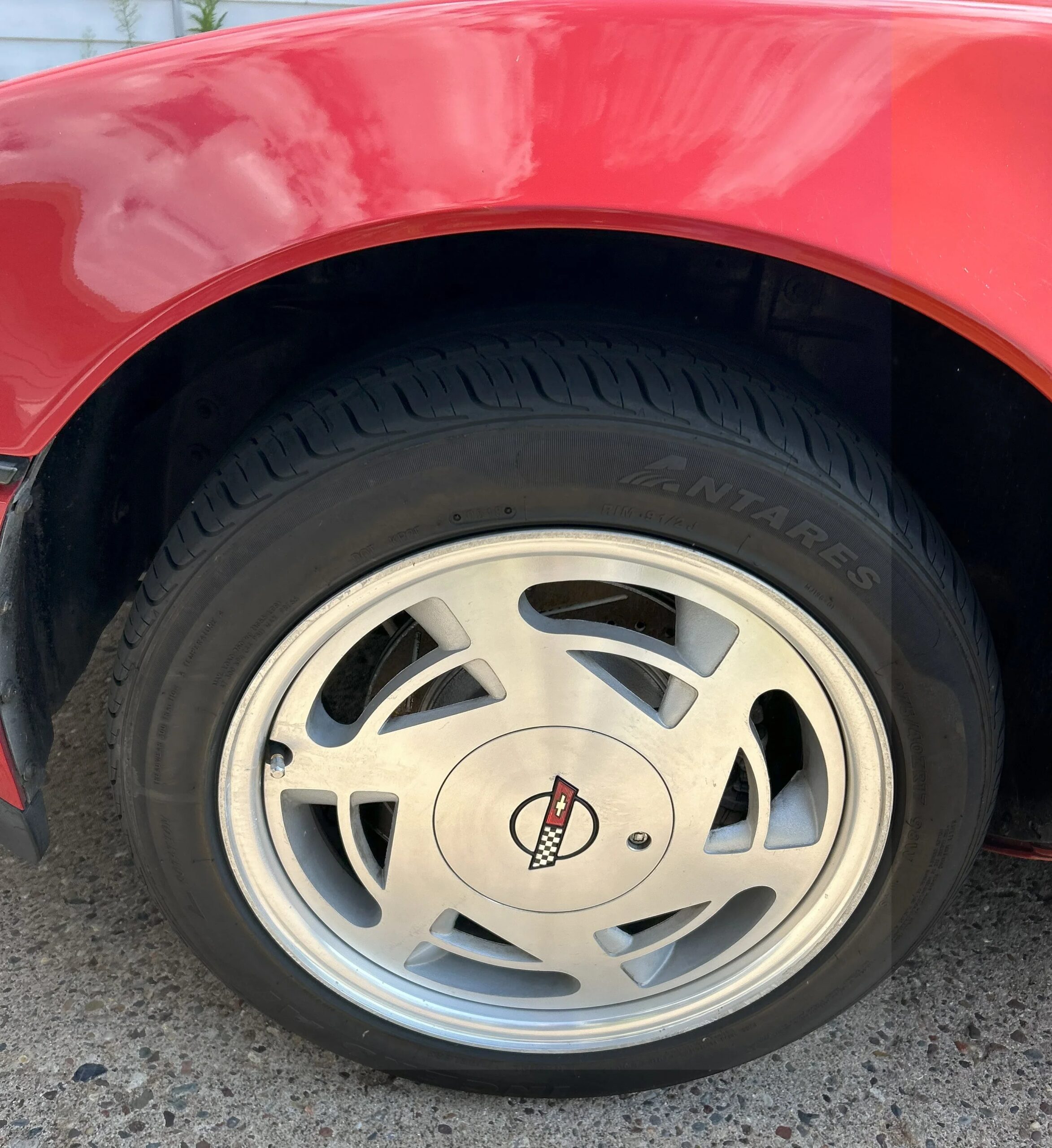 Chevrolet-Corvette-convertible-1989-Red-Red-4