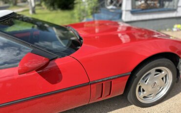 Chevrolet-Corvette-convertible-1989-Red-Red-8