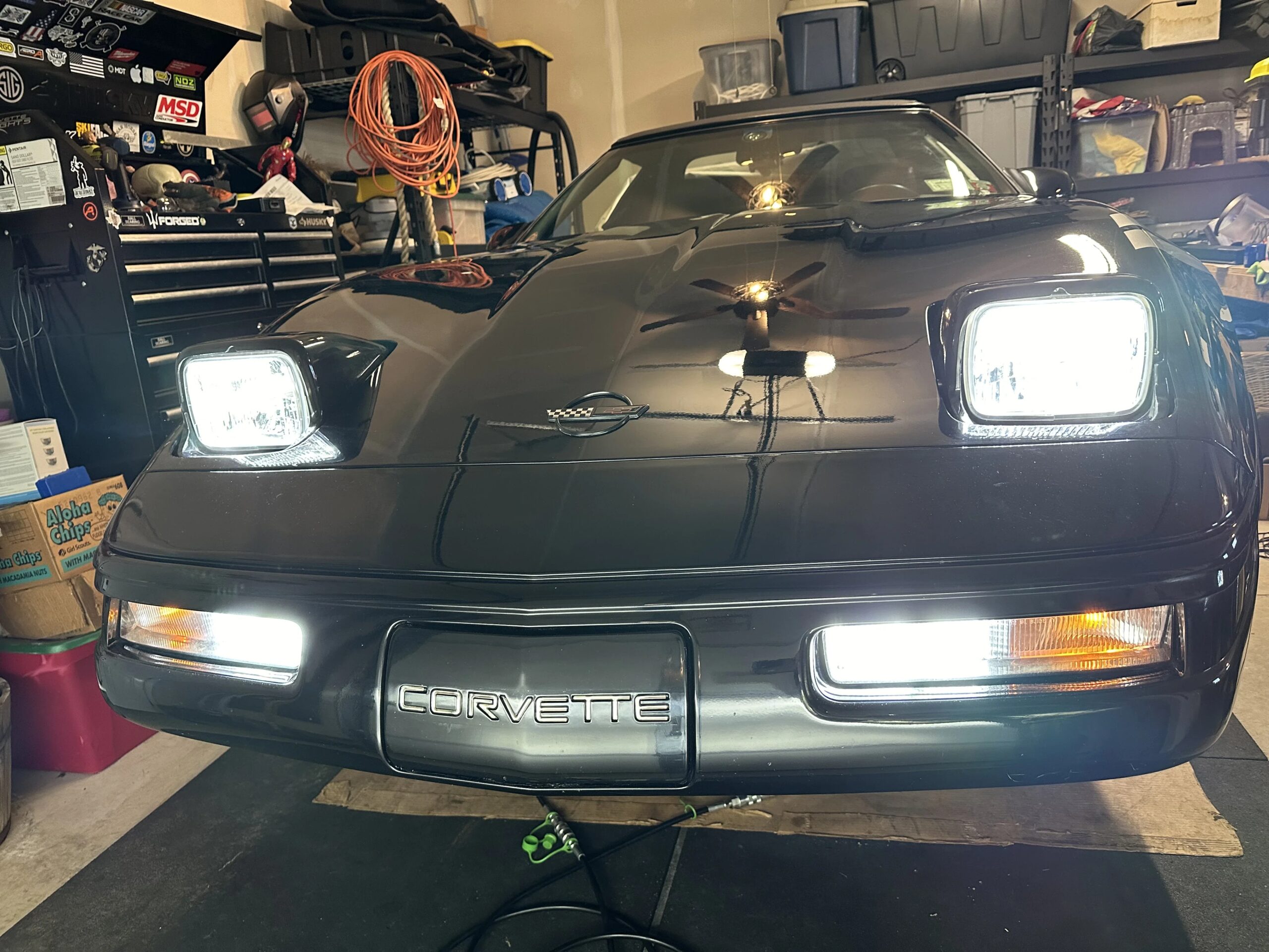 Chevrolet-Corvette-convertible-1991-Black-Black-5