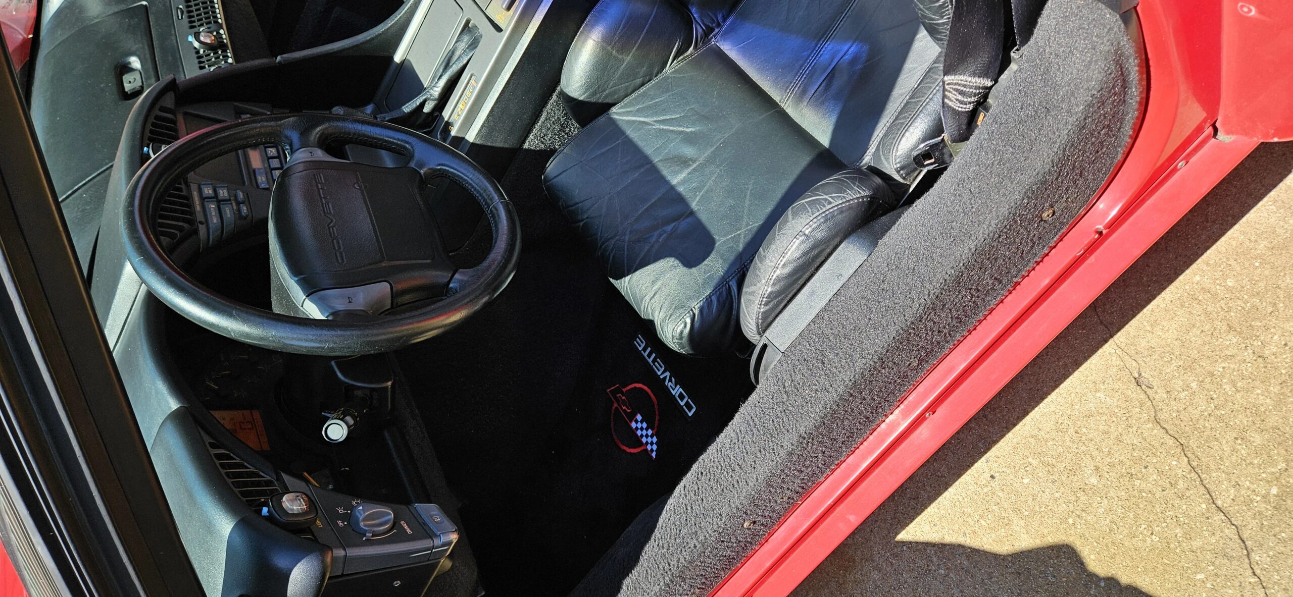 Chevrolet-Corvette-convertible-1991-Red-Black-18