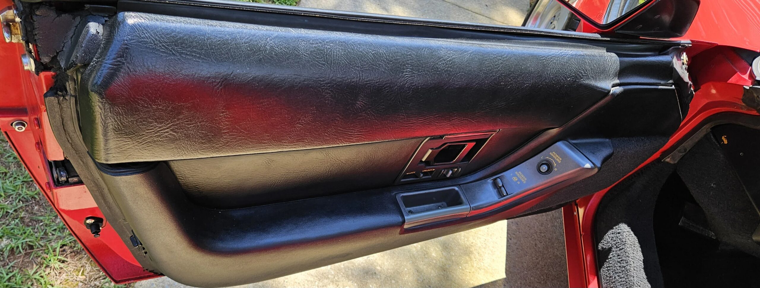 Chevrolet-Corvette-convertible-1991-Red-Black-19