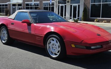 Chevrolet-Corvette-convertible-1991-Red-Black-26