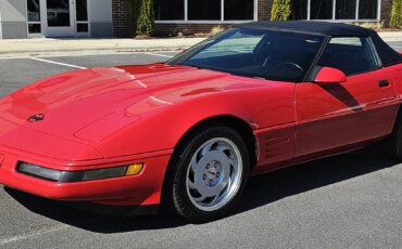 Chevrolet-Corvette-convertible-1991-Red-Black-3