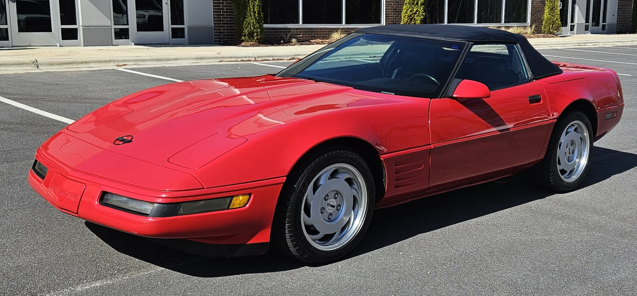 Chevrolet-Corvette-convertible-1991-Red-Black-3