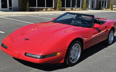 Chevrolet-Corvette-convertible-1991-Red-Black-4