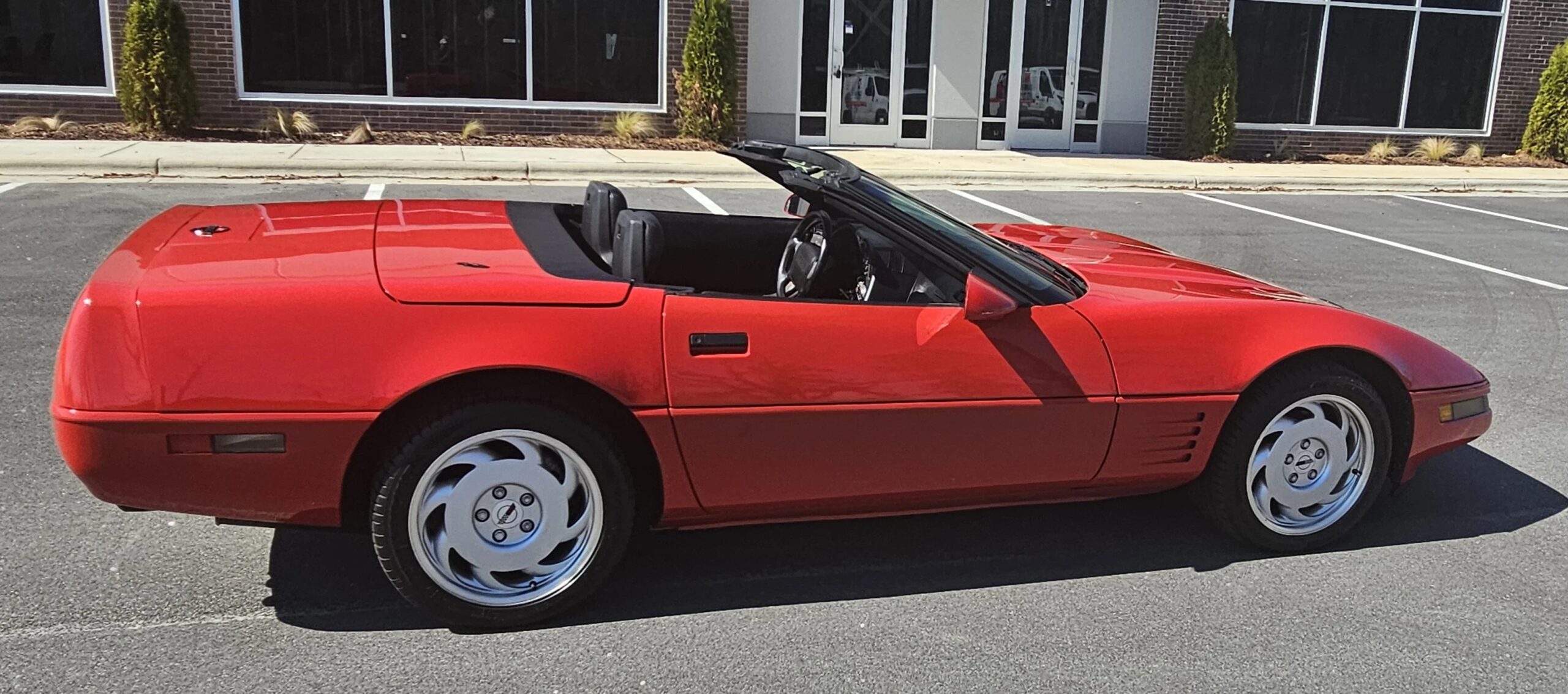 Chevrolet-Corvette-convertible-1991-Red-Black-6