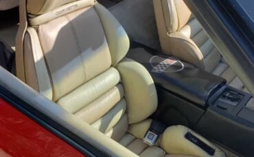 Chevrolet-Corvette-convertible-1991-Red-Tan-4