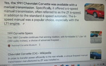 Chevrolet-Corvette-convertible-1991-Red-Tan-8