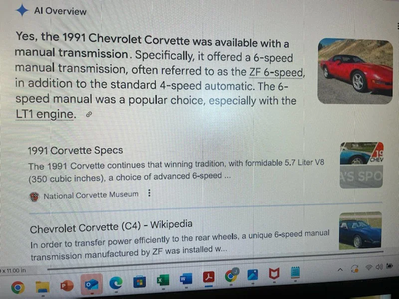 Chevrolet-Corvette-convertible-1991-Red-Tan-8
