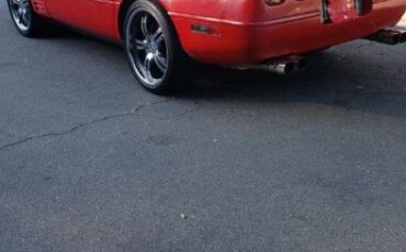 Chevrolet-Corvette-convertible-1991-Red-Tan-9