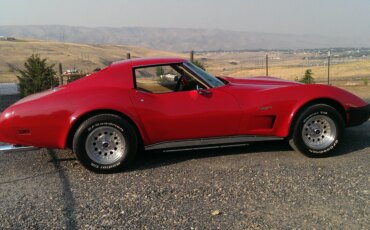 Chevrolet-Corvette-coupe-1976-Red-Beige-8