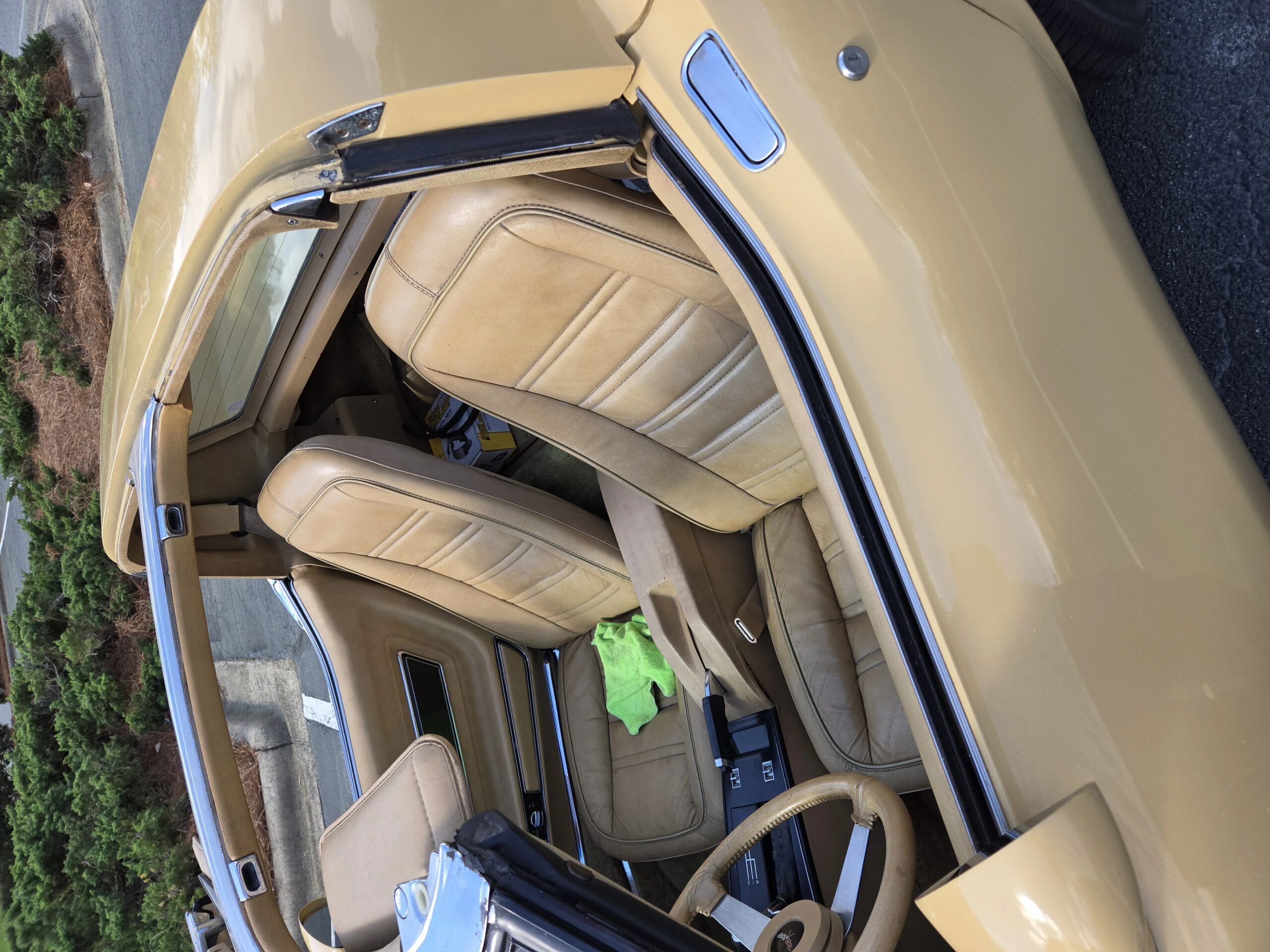 Chevrolet-Corvette-coupe-1977-Tan-Tan-4