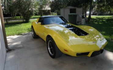 Chevrolet-Corvette-coupe-1979-Yellow-Black-11