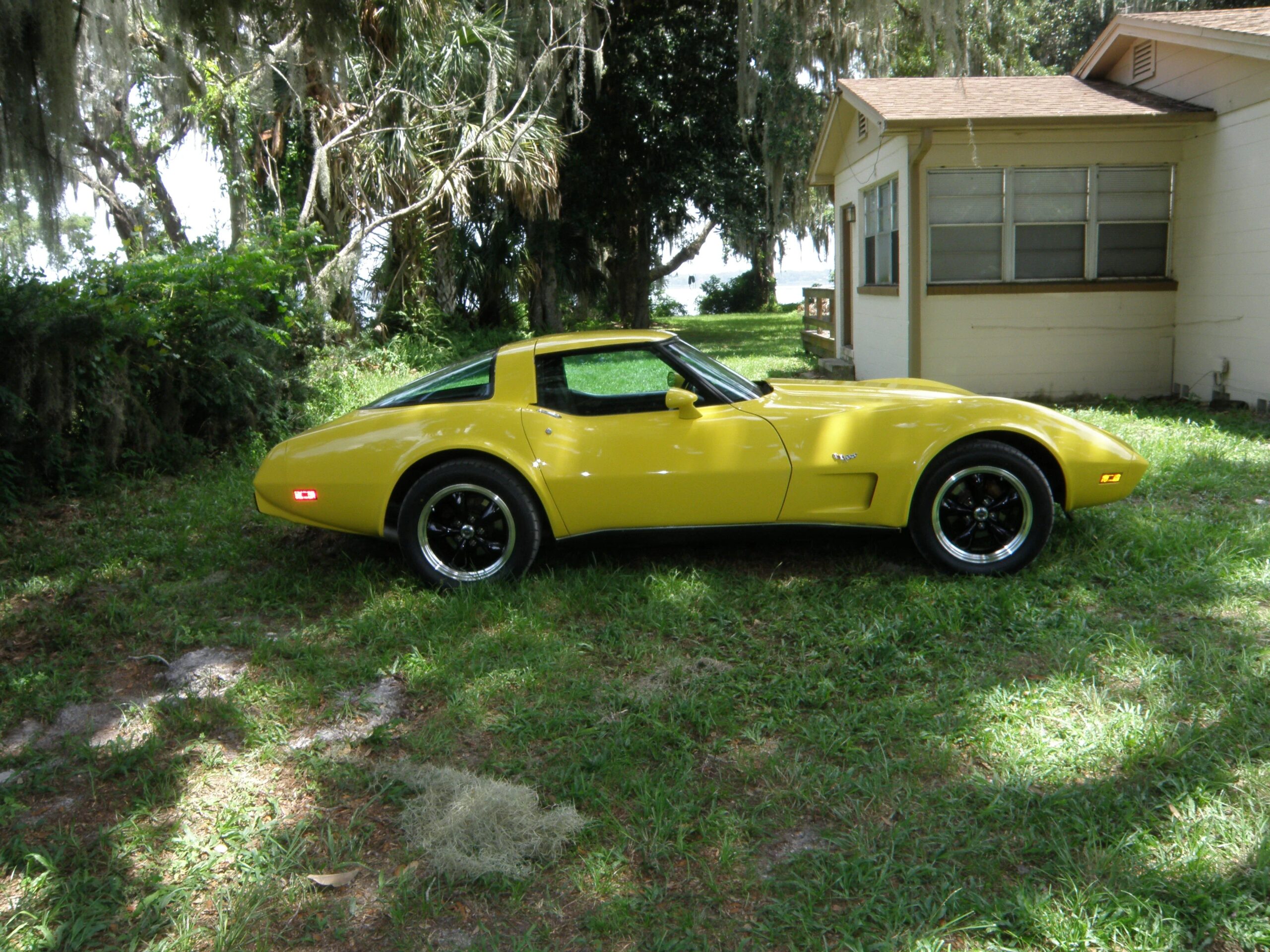 Chevrolet-Corvette-coupe-1979-Yellow-Black-15