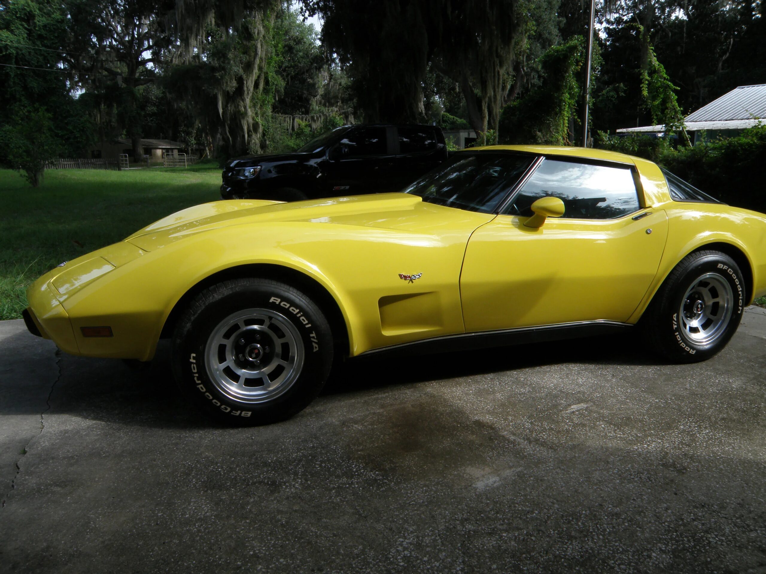 Chevrolet-Corvette-coupe-1979-Yellow-Black-23