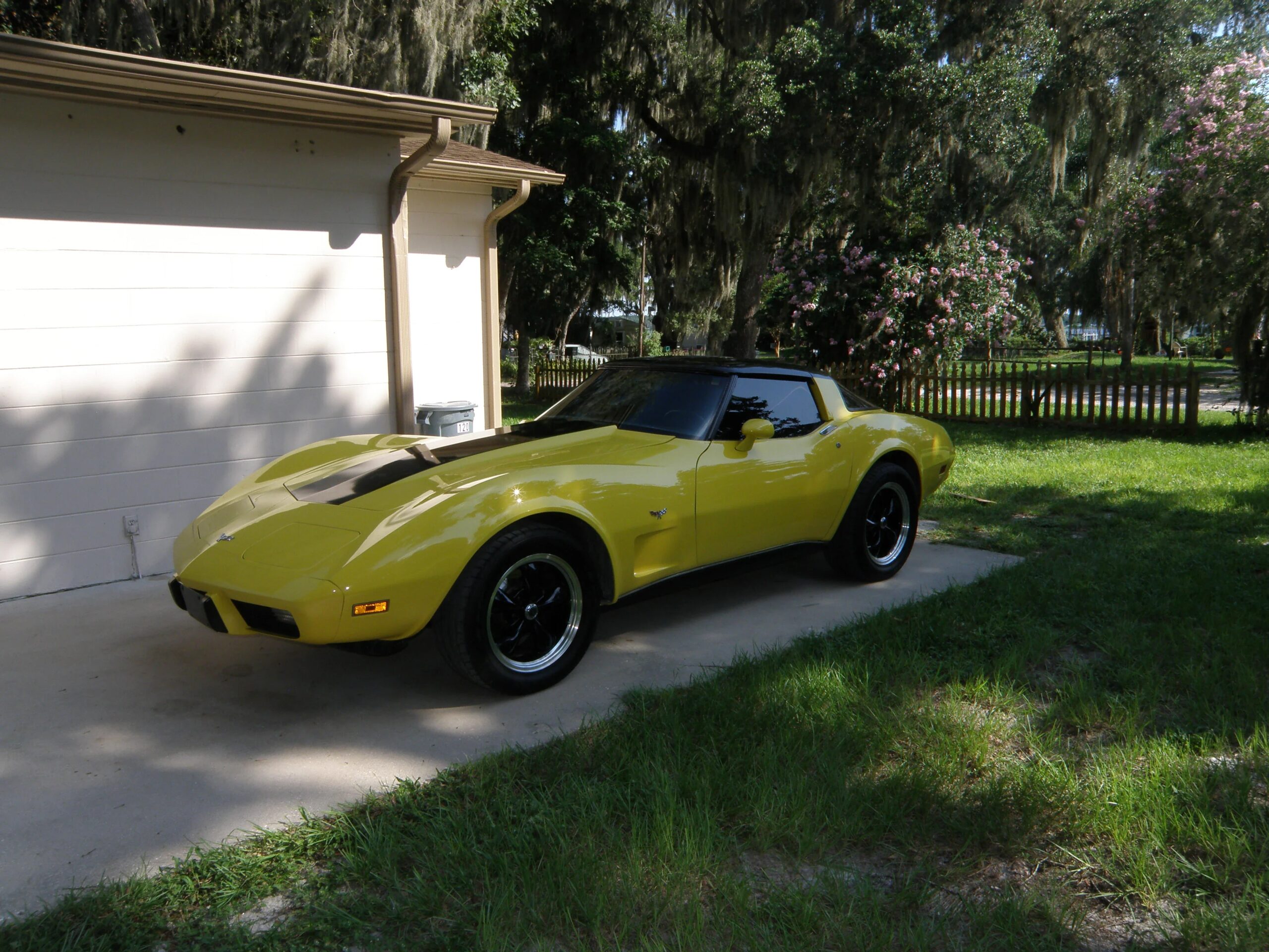 Chevrolet-Corvette-coupe-1979-Yellow-Black-30