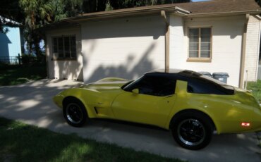 Chevrolet-Corvette-coupe-1979-Yellow-Black-8