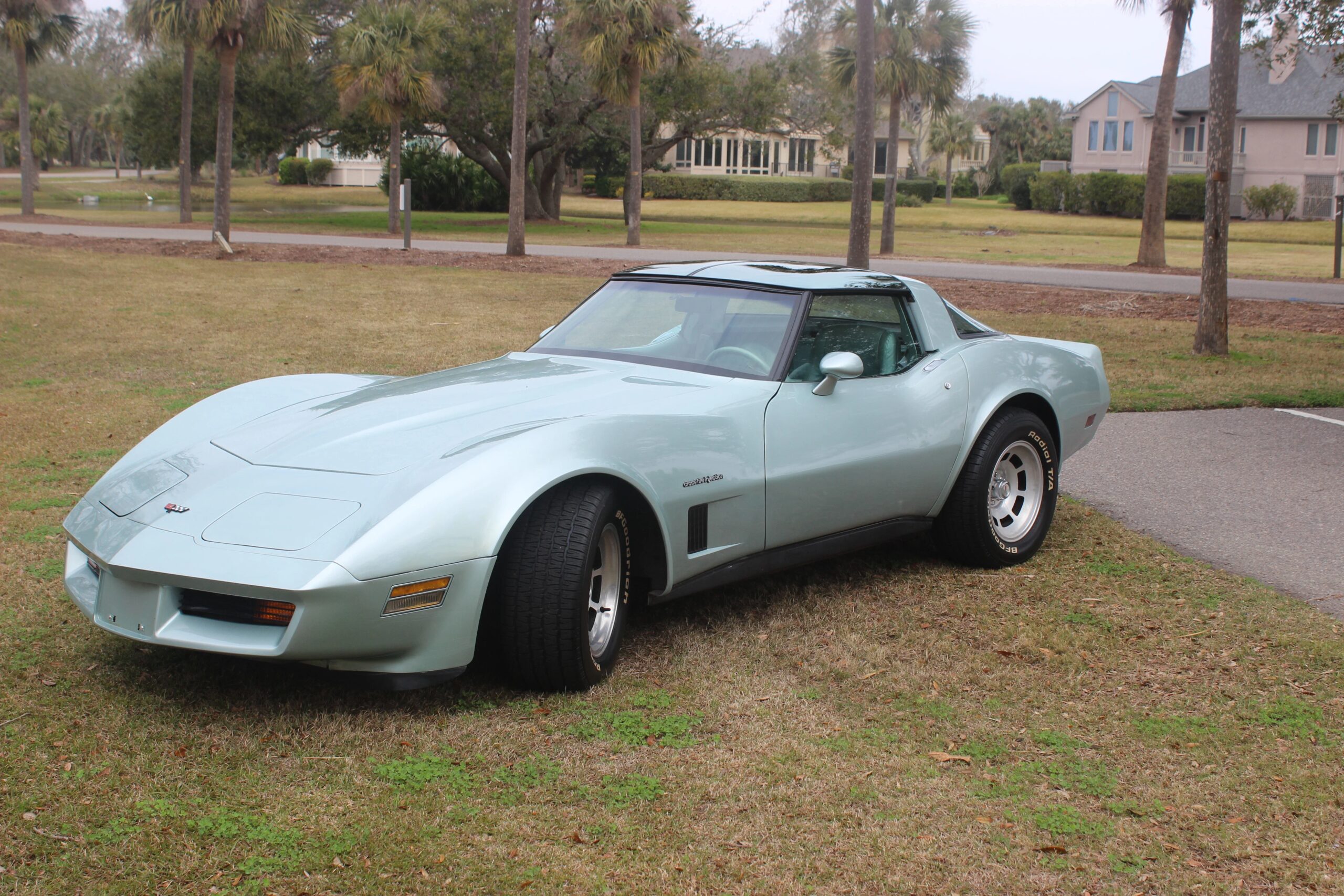 Chevrolet-Corvette-coupe-1982-Other-Green-4
