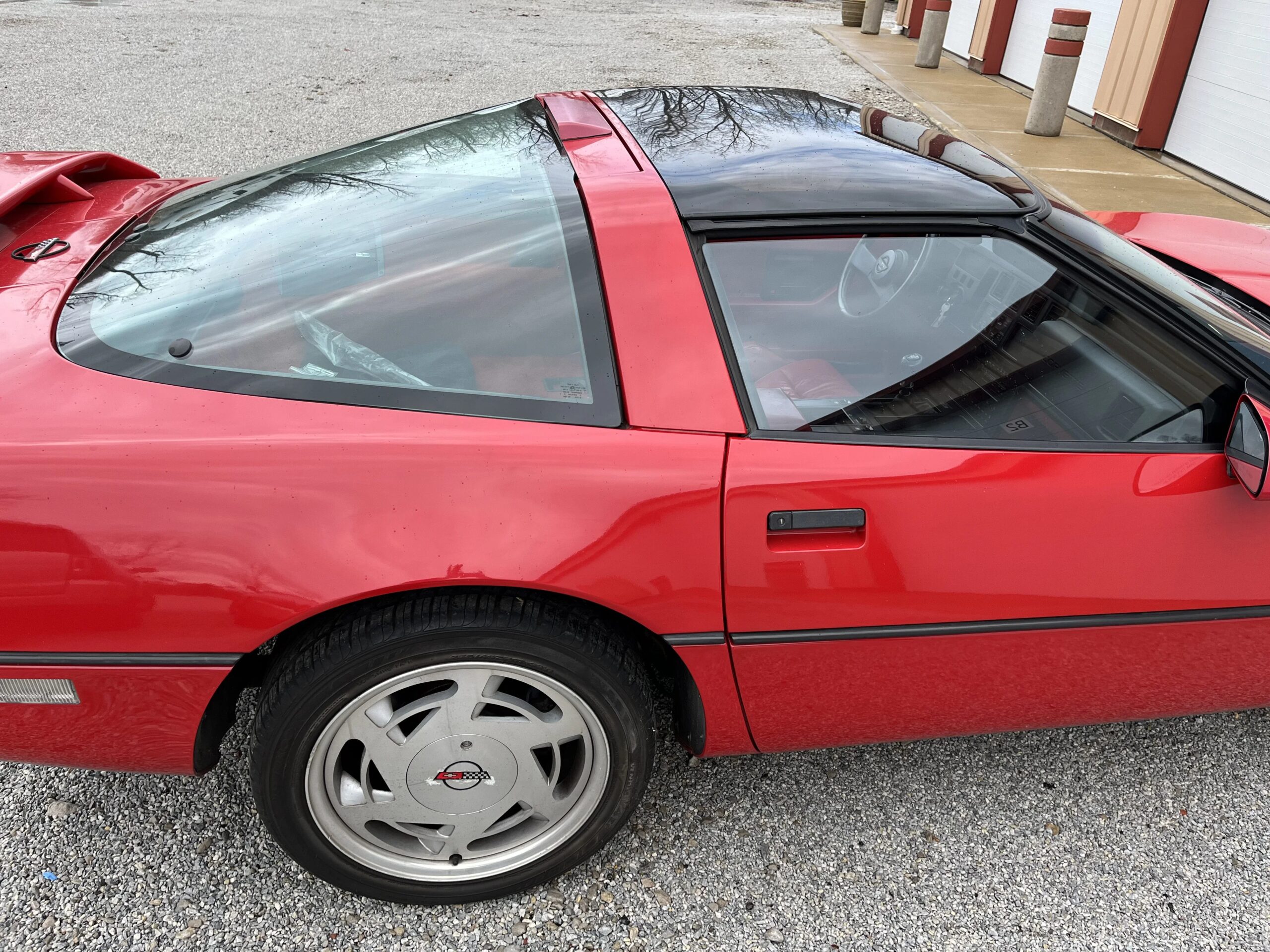 Chevrolet-Corvette-coupe-1987-Red-Red-33