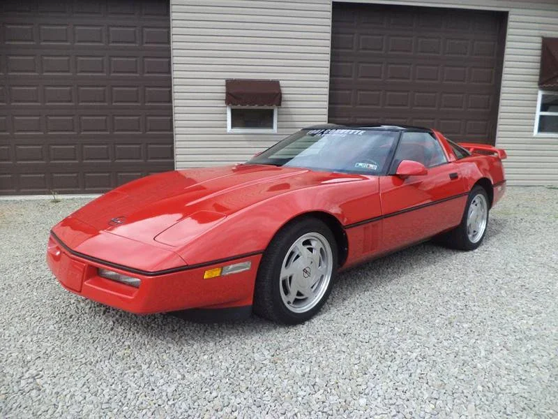 Chevrolet-Corvette-coupe-1987-Red-Red-37