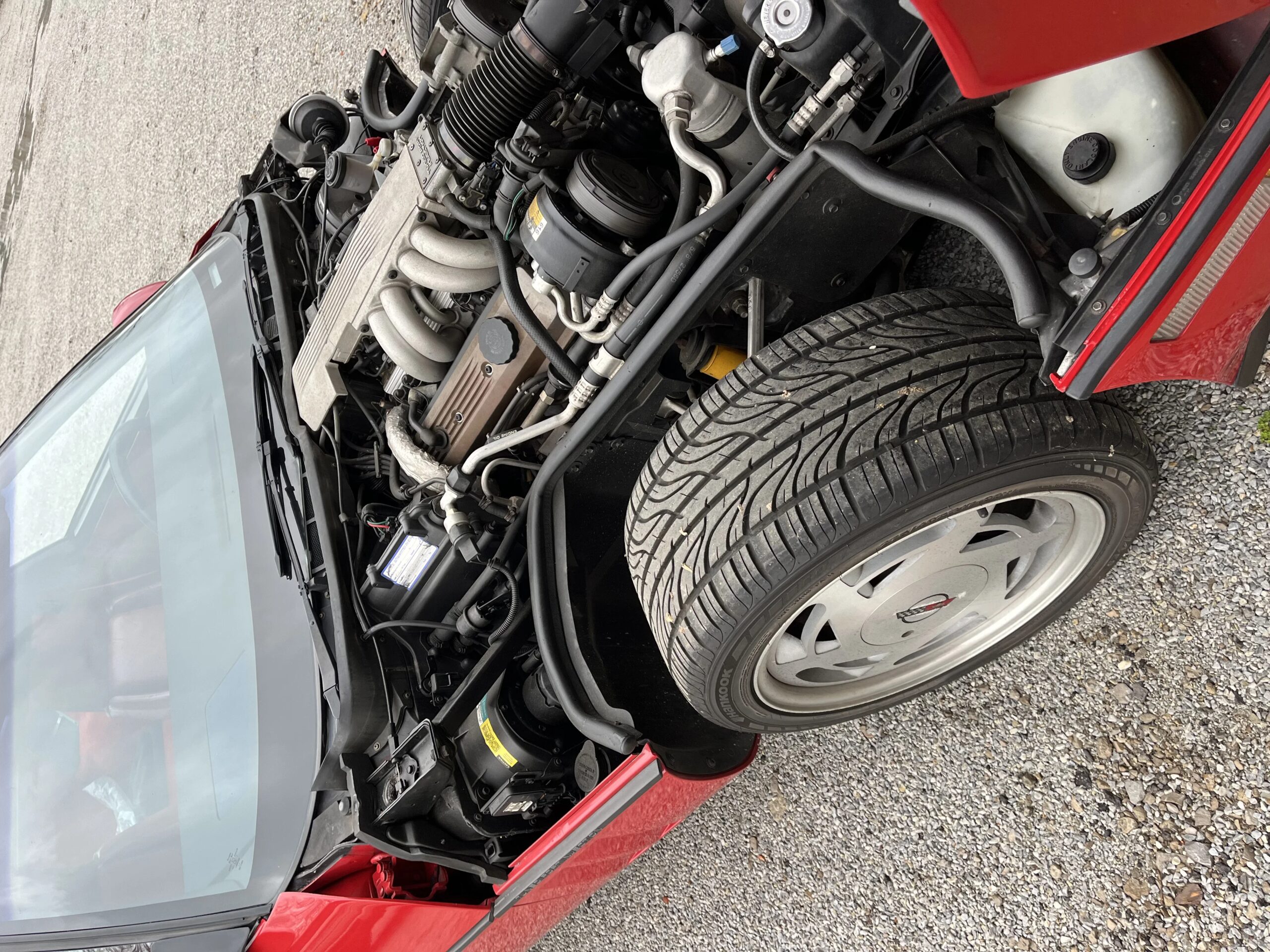Chevrolet-Corvette-coupe-1987-Red-Red-38