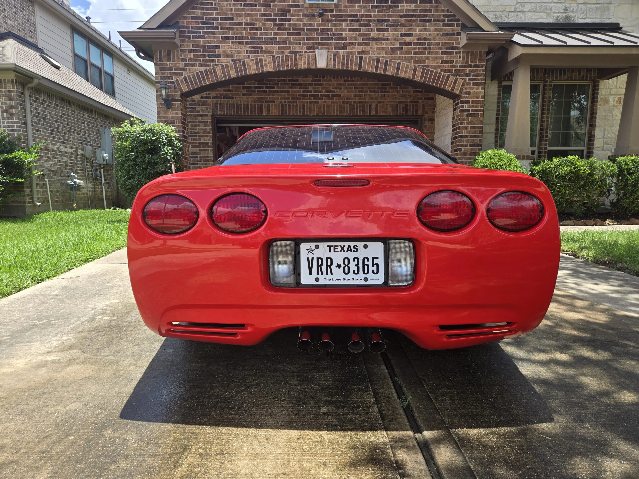 Chevrolet-Corvette-coupe-1989-Red-Tan-9