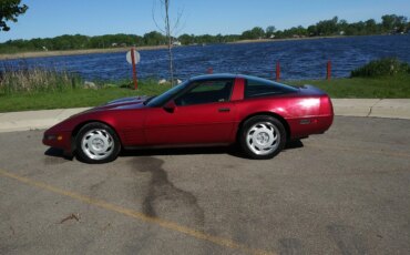 Chevrolet-Corvette-coupe-1991-Burgundy-Black-6