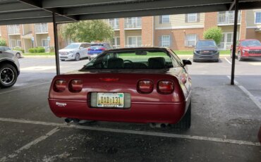 Chevrolet-Corvette-coupe-1991-Burgundy-Black-7