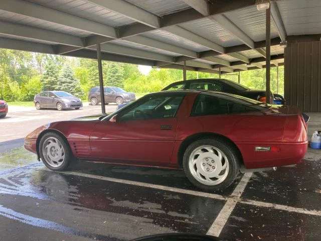 Chevrolet-Corvette-coupe-1991-Burgundy-Black-8