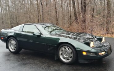 Chevrolet-Corvette-coupe-1994-Green-Tan-1